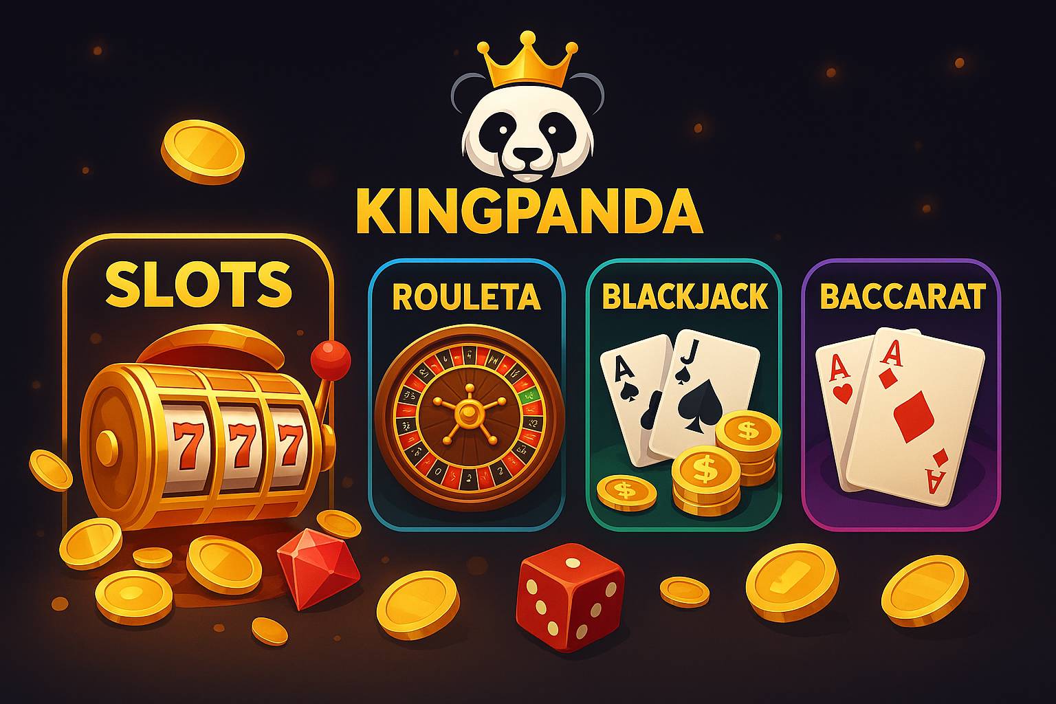Jogos de cassino online KINGPANDA