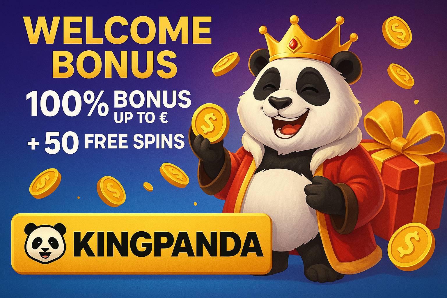 Criar uma nova Conta no plataforma KINGPANDA